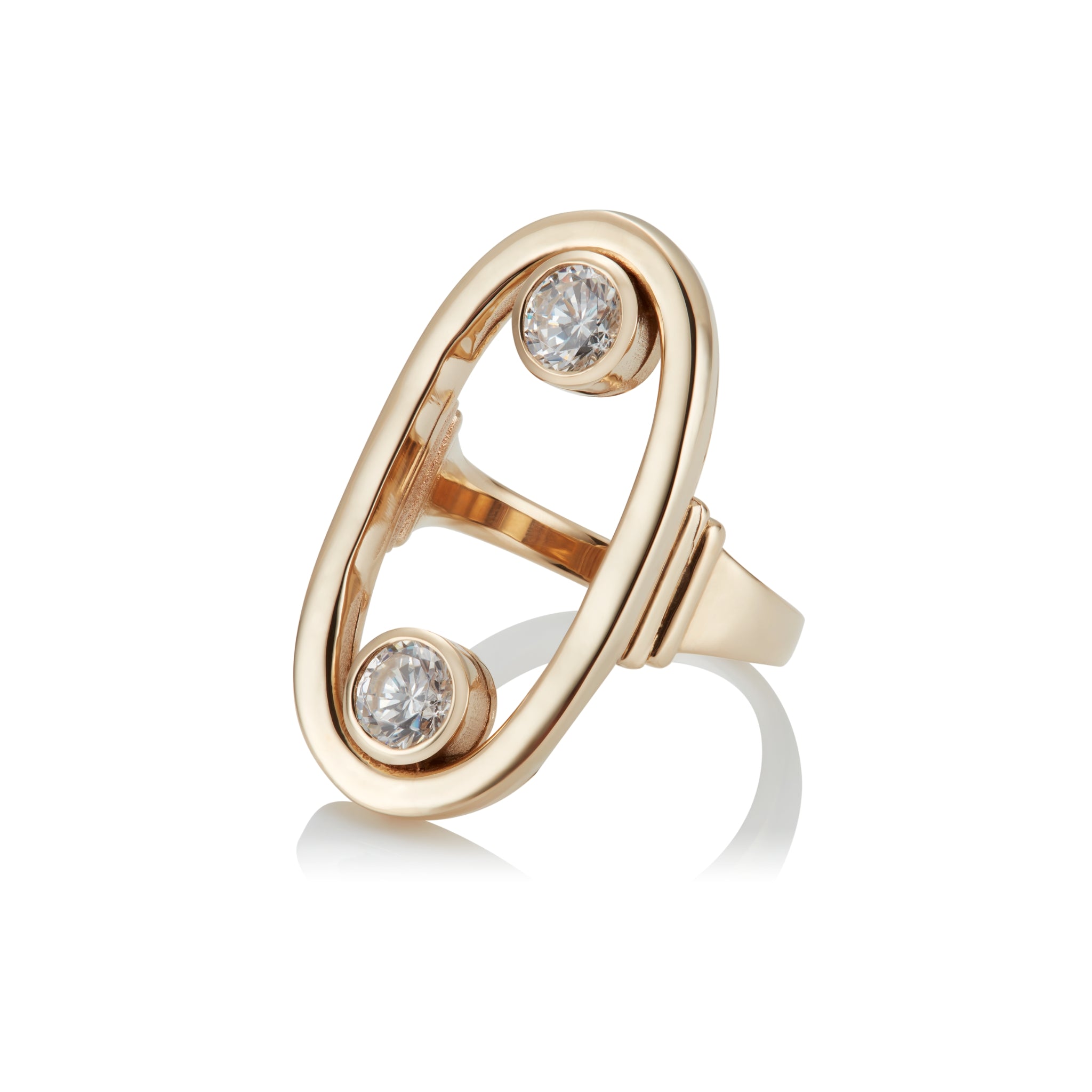Martha Ring in 18ct Yellow Gold Set with Diamonds