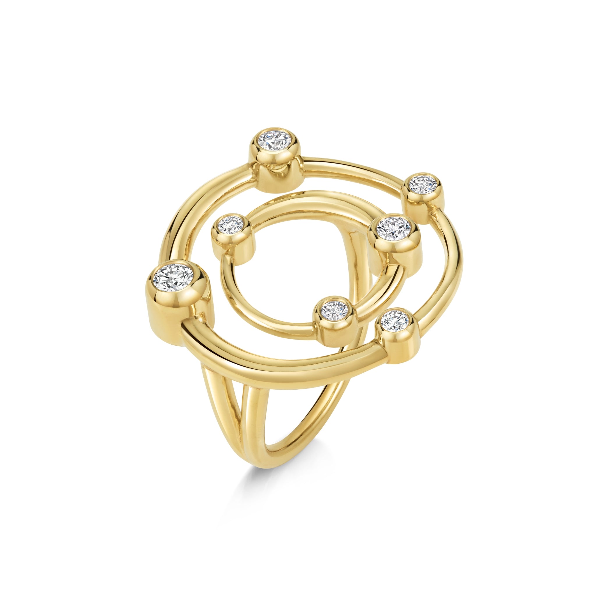 Constellation Cocktail Ring in 18ct Gold and Diamonds
