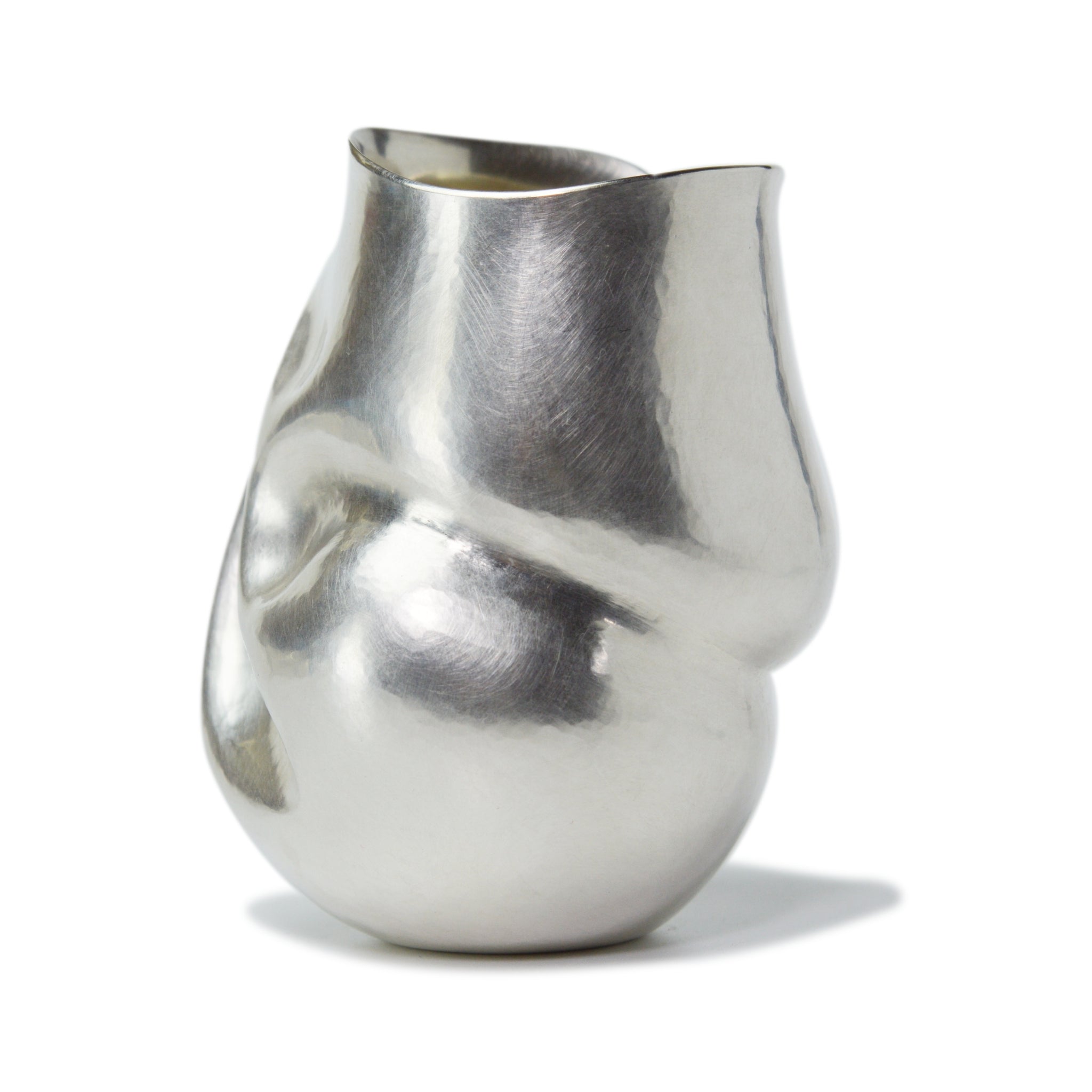 Tendon Beaker in Hand-Raised Britannia Silver