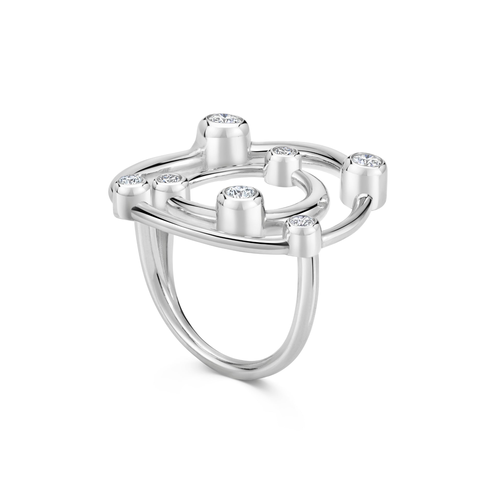 Constellation Cocktail Ring in 18ct Gold and Diamonds