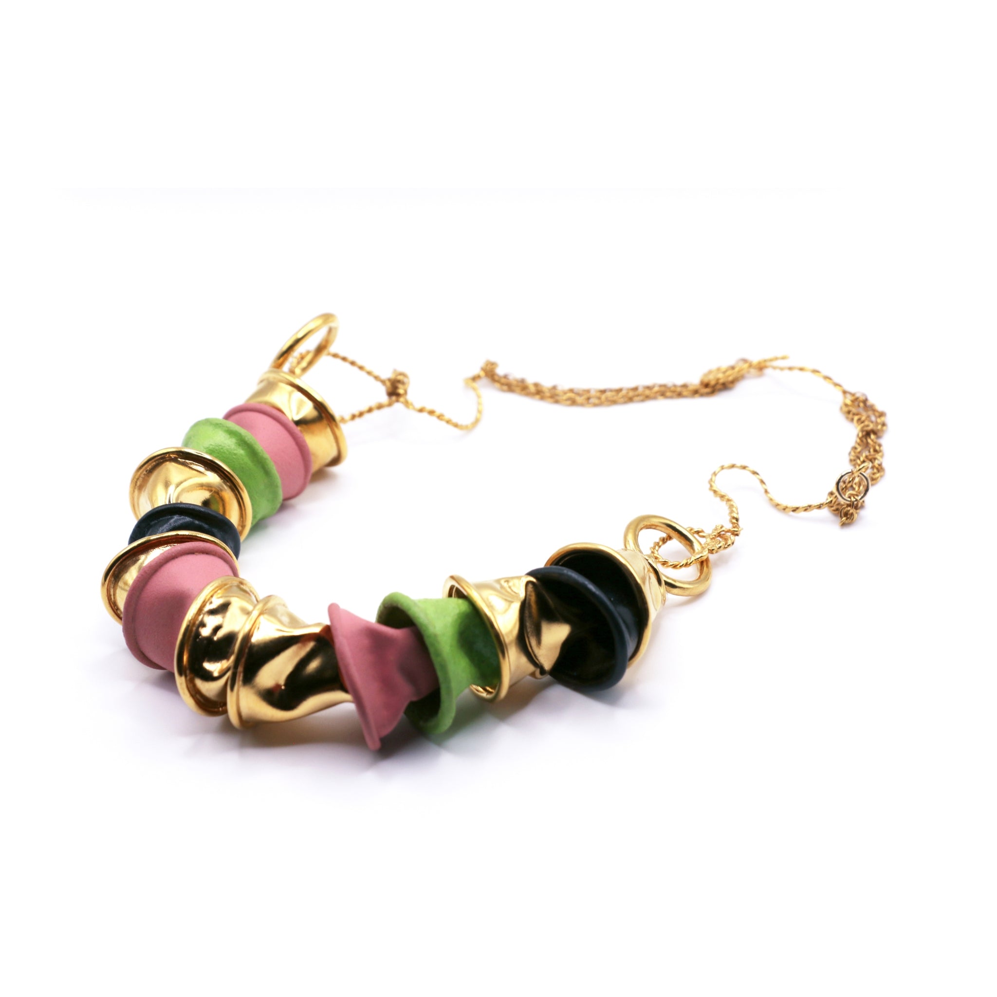 Trophy Necklace in 18ct Gold-Plated Brass