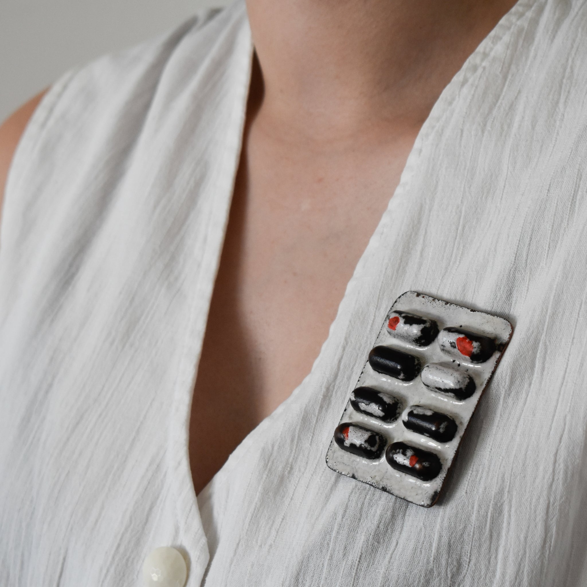 2mg Repeat Prescription Brooch with Sterling Silver