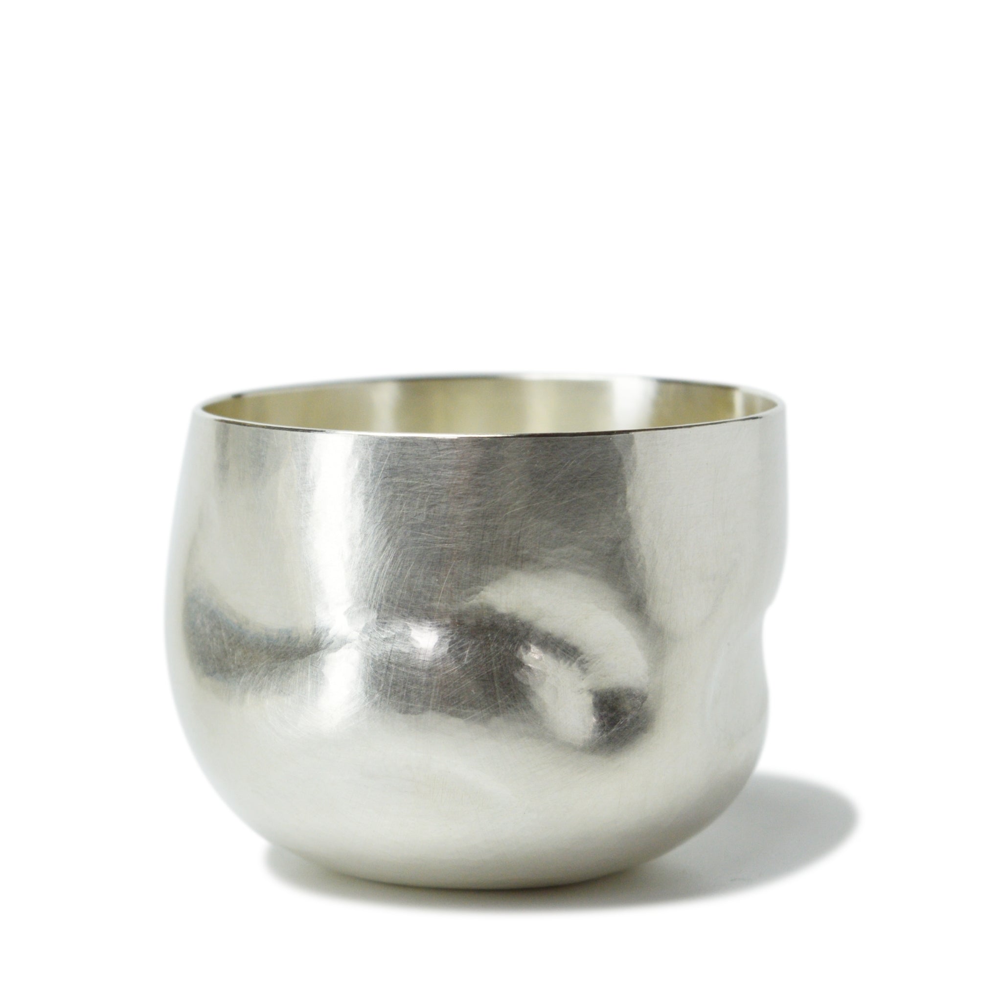 Roll Tumbler Hand-Raised in Britannia Silver