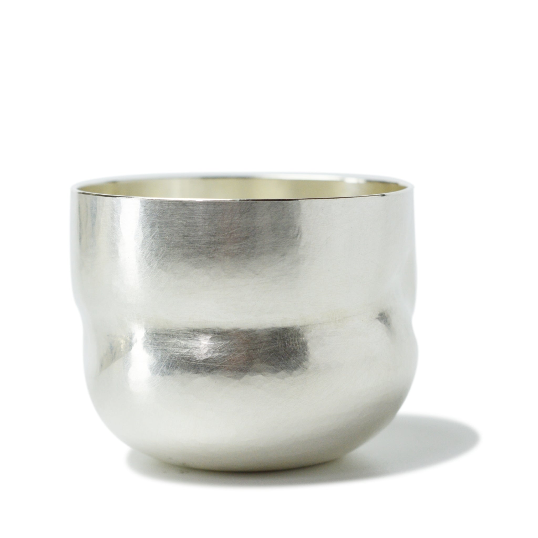 Roll Tumbler Hand-Raised in Britannia Silver