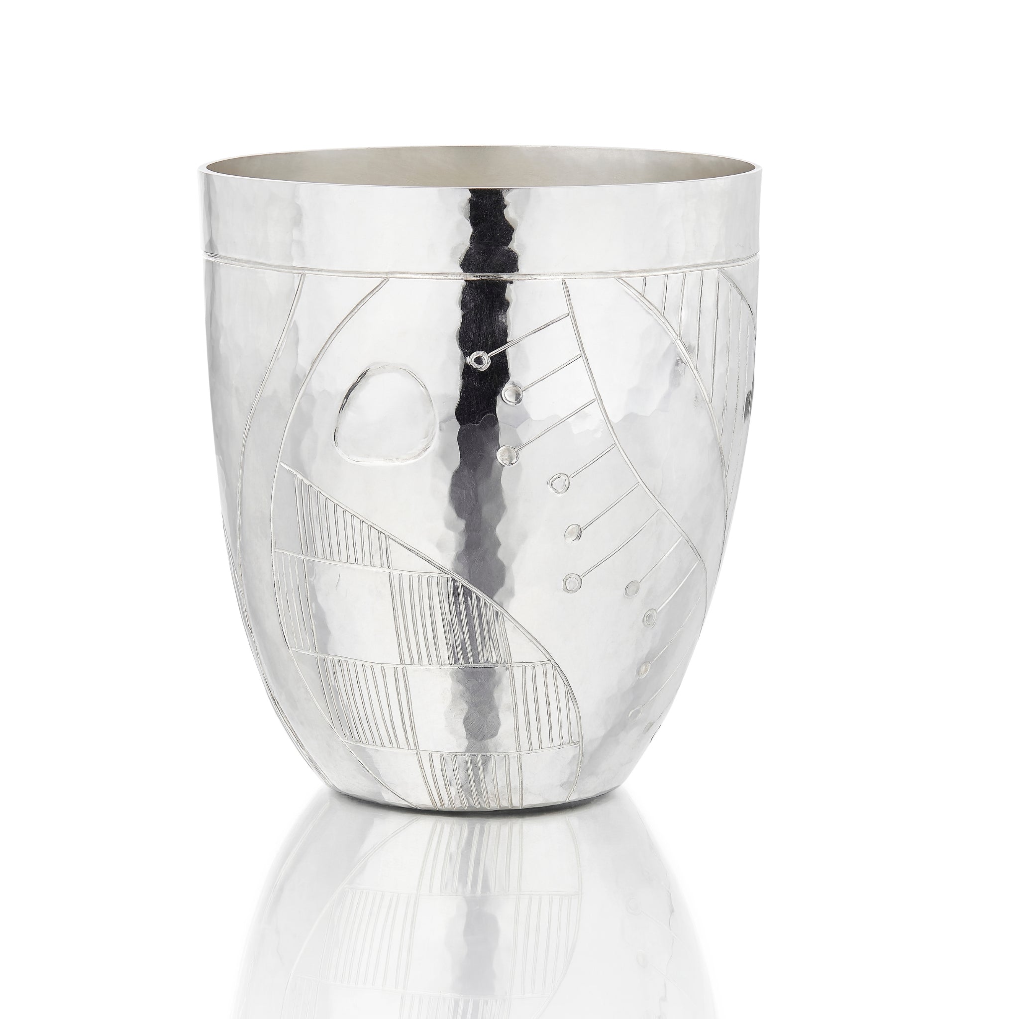 Hand Raised and Chased Drifting Shores Vessel