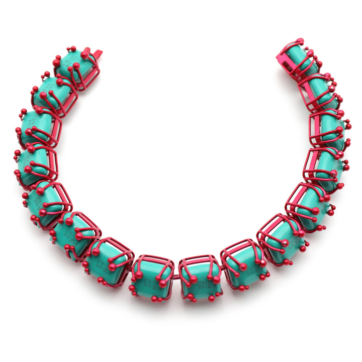 Inflatable Choker in Recycled Silver & E-Waste