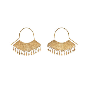 Large Chandelier Earrings in 14ct Gold Vermeil