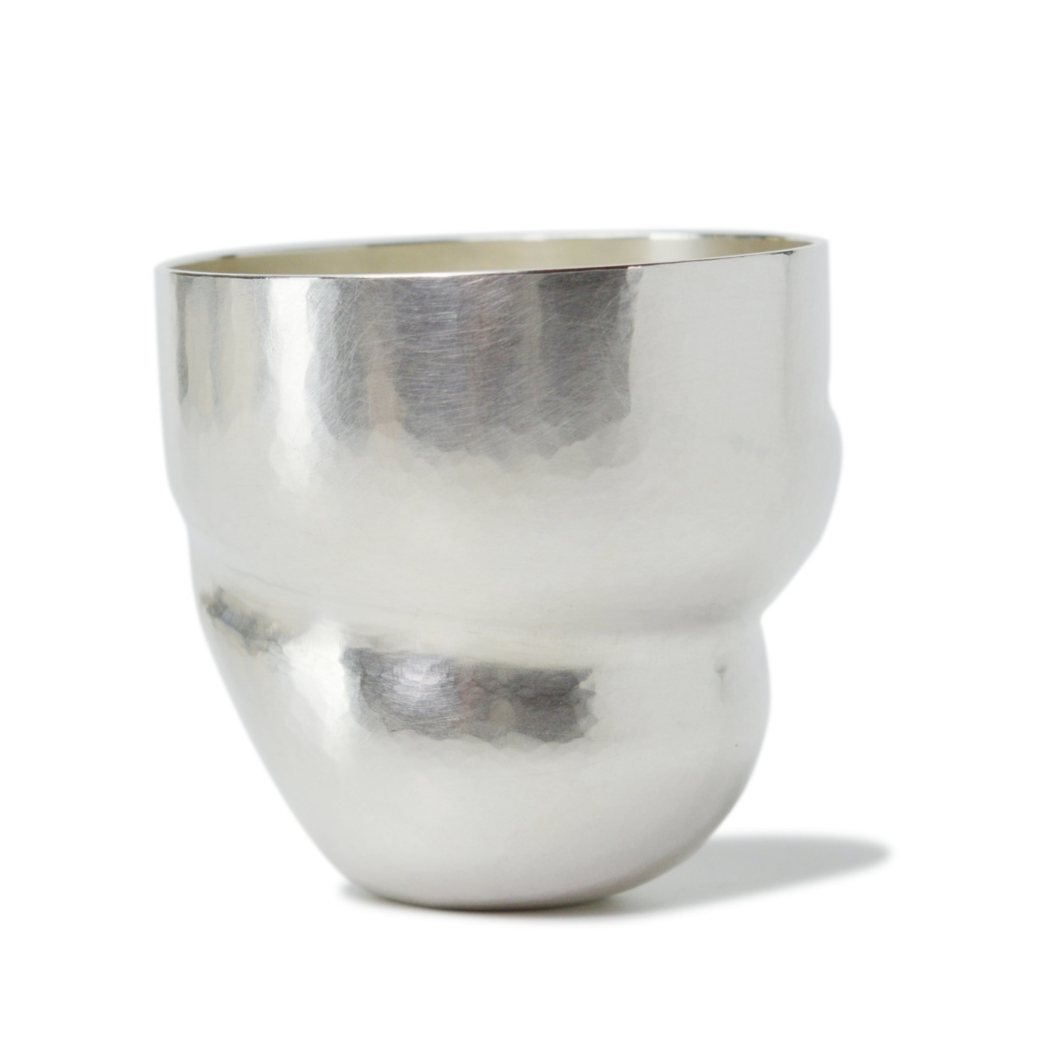 Nestling Tumbler Pair Raised in Britannia Silver