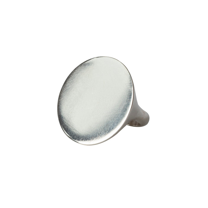 Cast Sterling Silver Circular Pegwell Ring