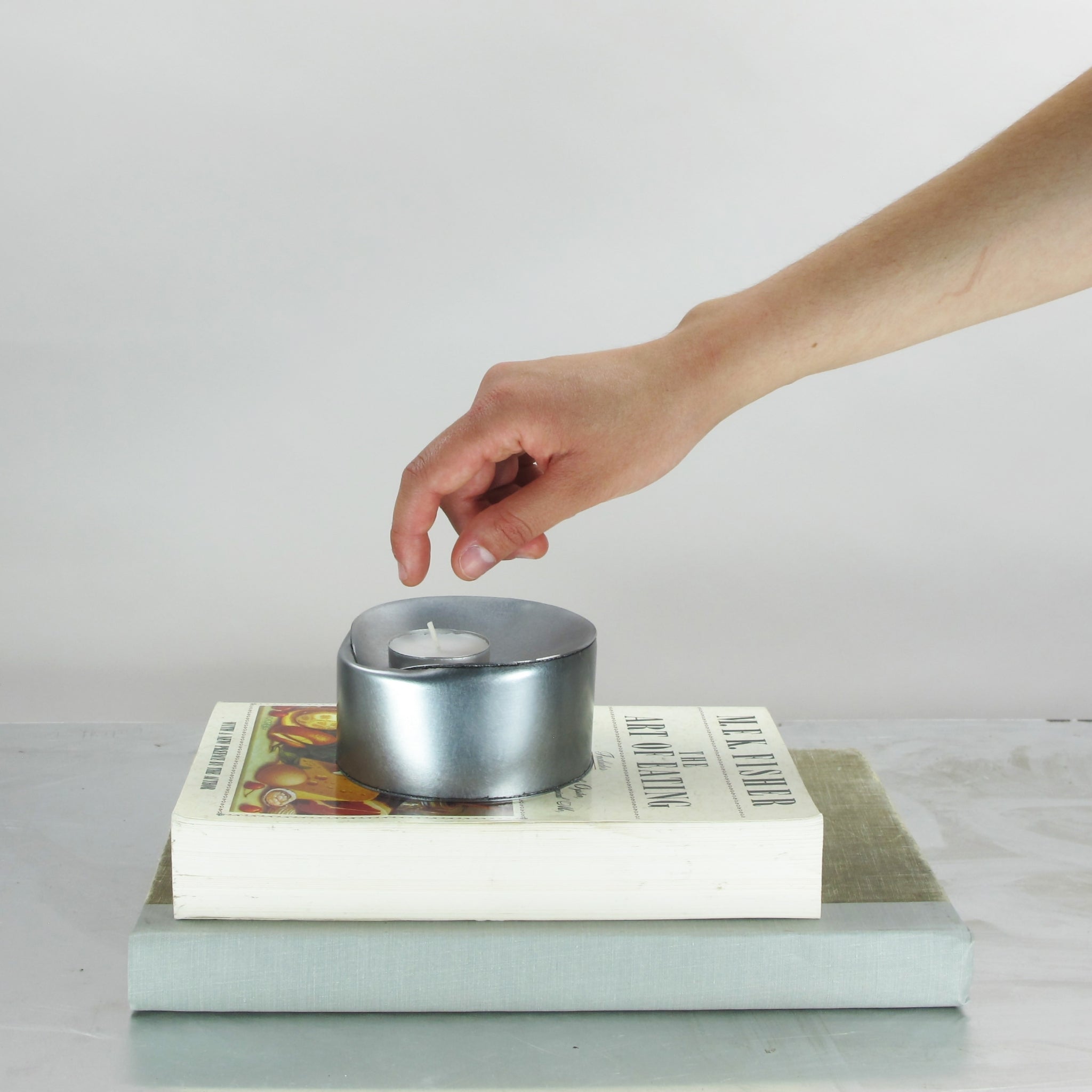 Mild Steel Hydraulic Pressed RC8 Tealight Holder