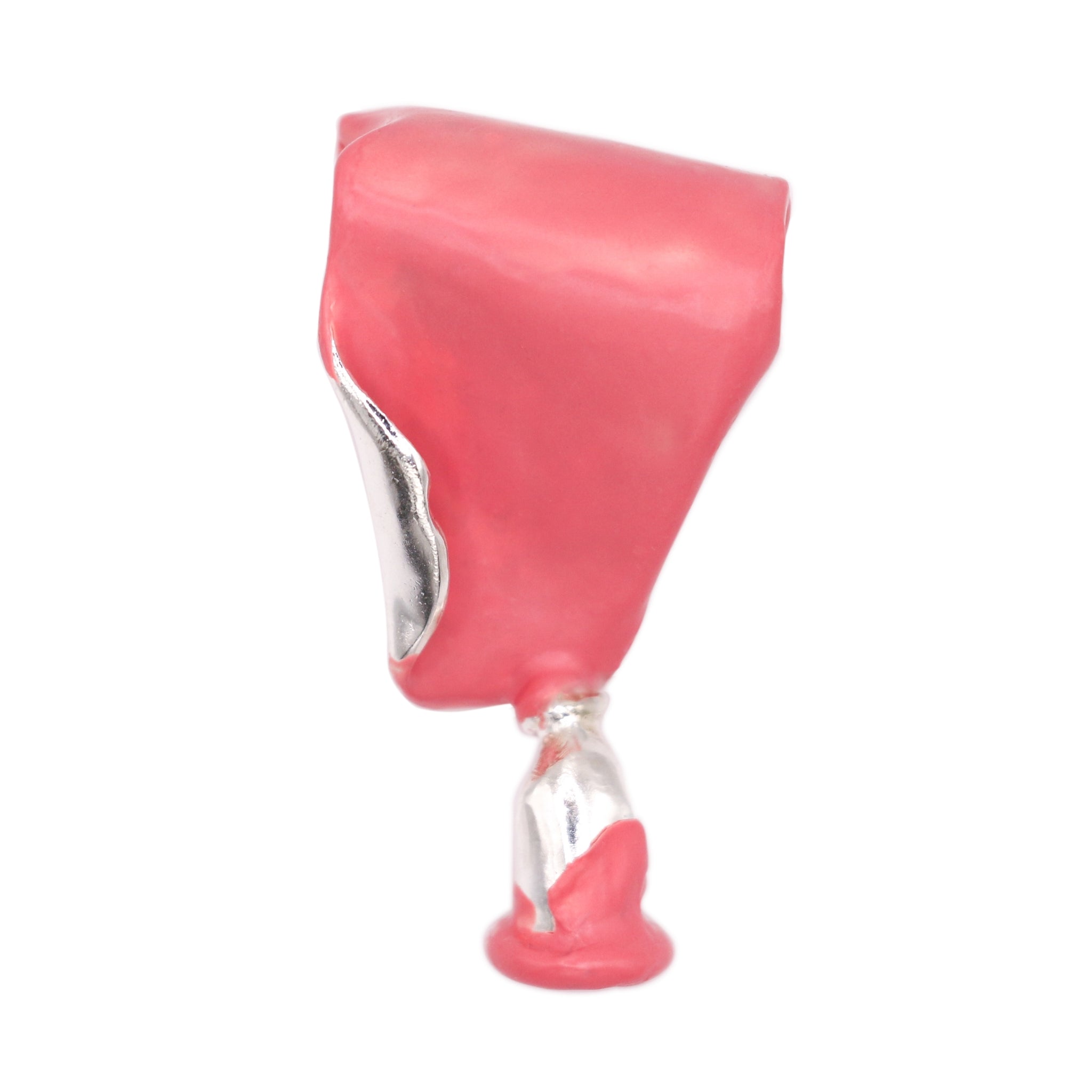 Cubic Zirconia and Silver Burstie II Brooch