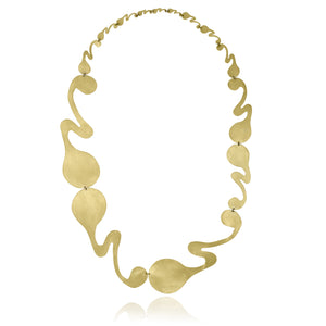Happy Place Necklace Handmade in Solid 9ct Gold