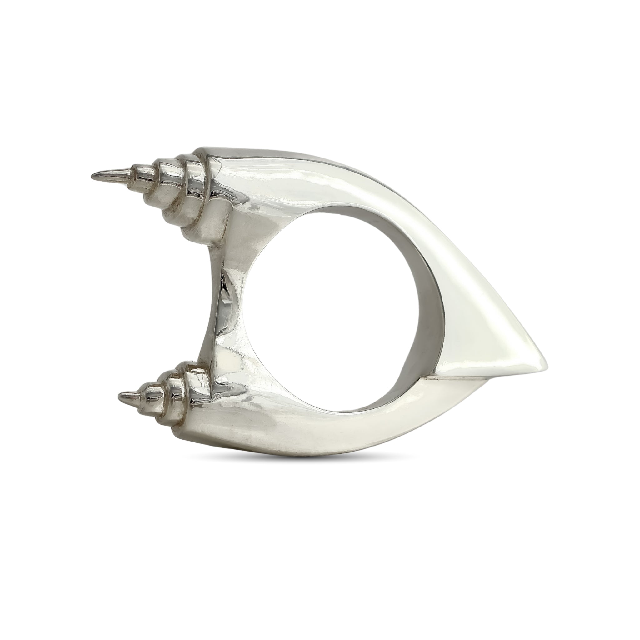 Vespa Ring Hand Carved and Cast in Sterling Silver