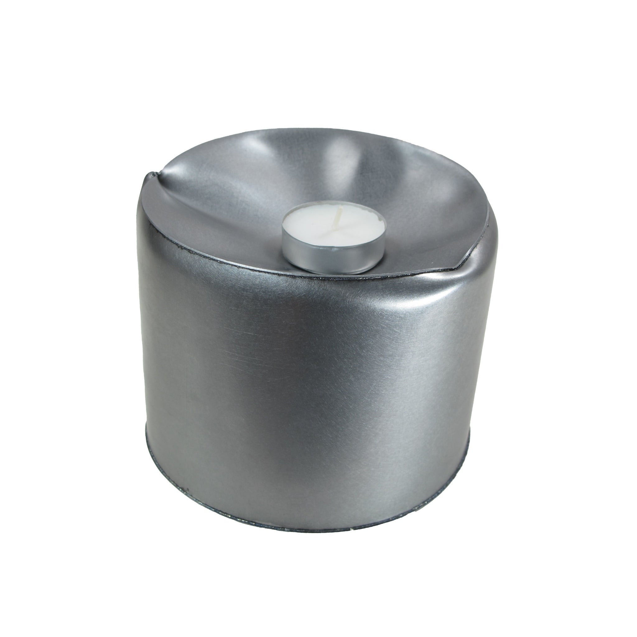 Hand-Formed RC9 Mild Steel Tealight Holder