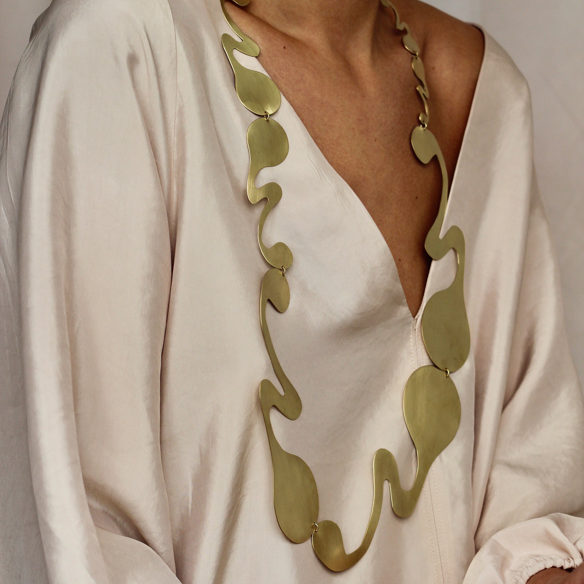 Happy Place Necklace Handmade in Solid 9ct Gold