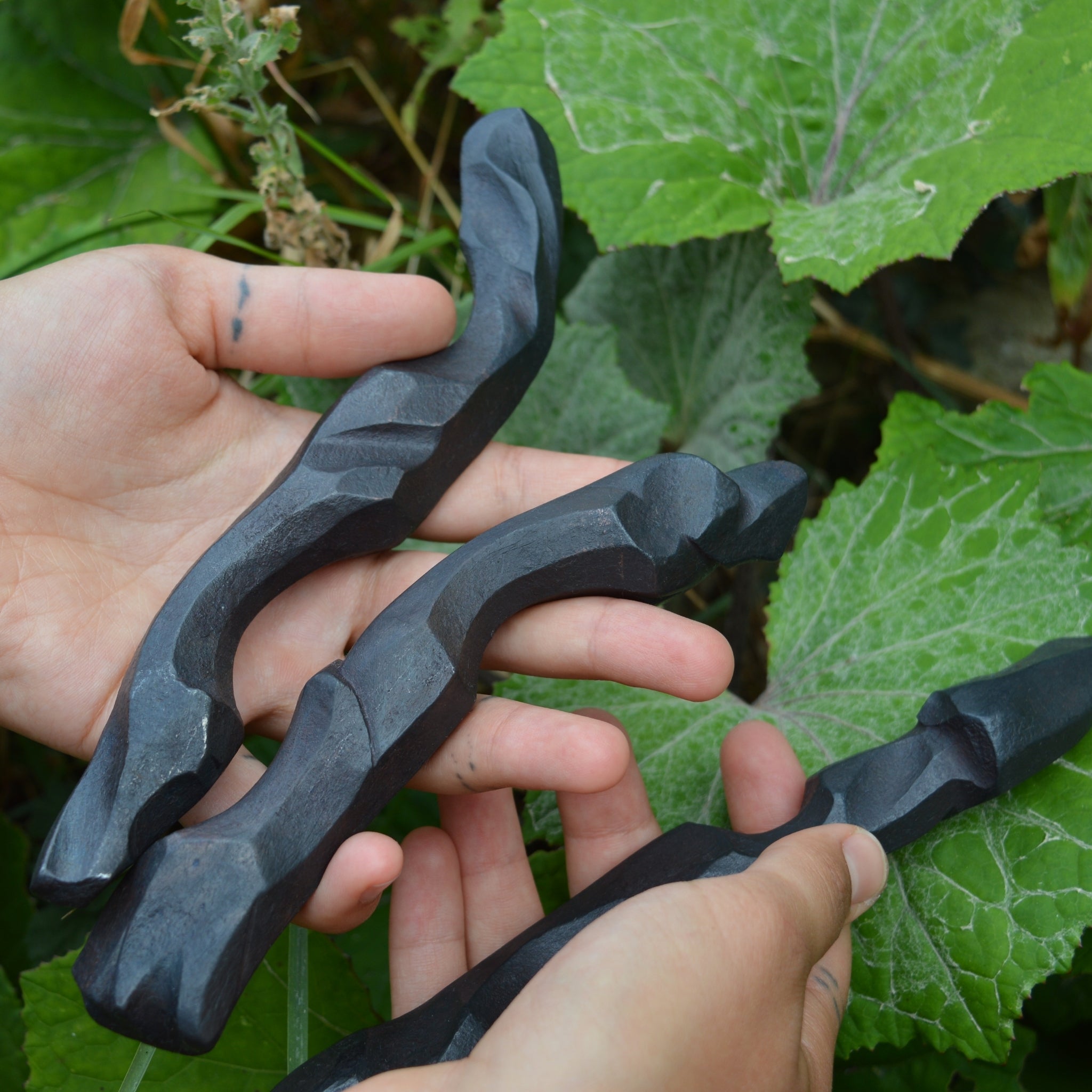 Bone Forms Hand-Forged and Shaped in Solid Steel