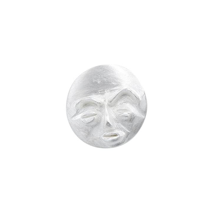 Recycled Sterling Silver Akua maa Ear Stud