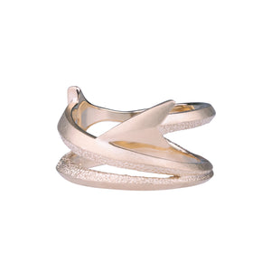 The Way Wide Ring in Recycled 9ct Yellow Gold