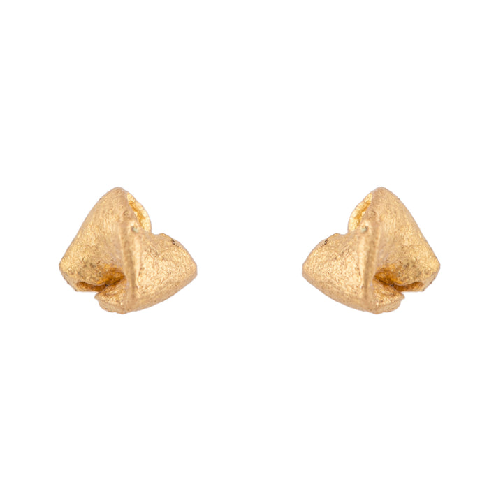 Pair of 22ct Gold Delicate Twist Ear Studs