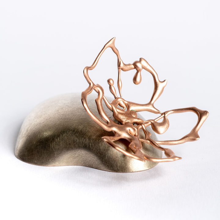 Gilding Metal, Bronze and Silver Perfume Capsule