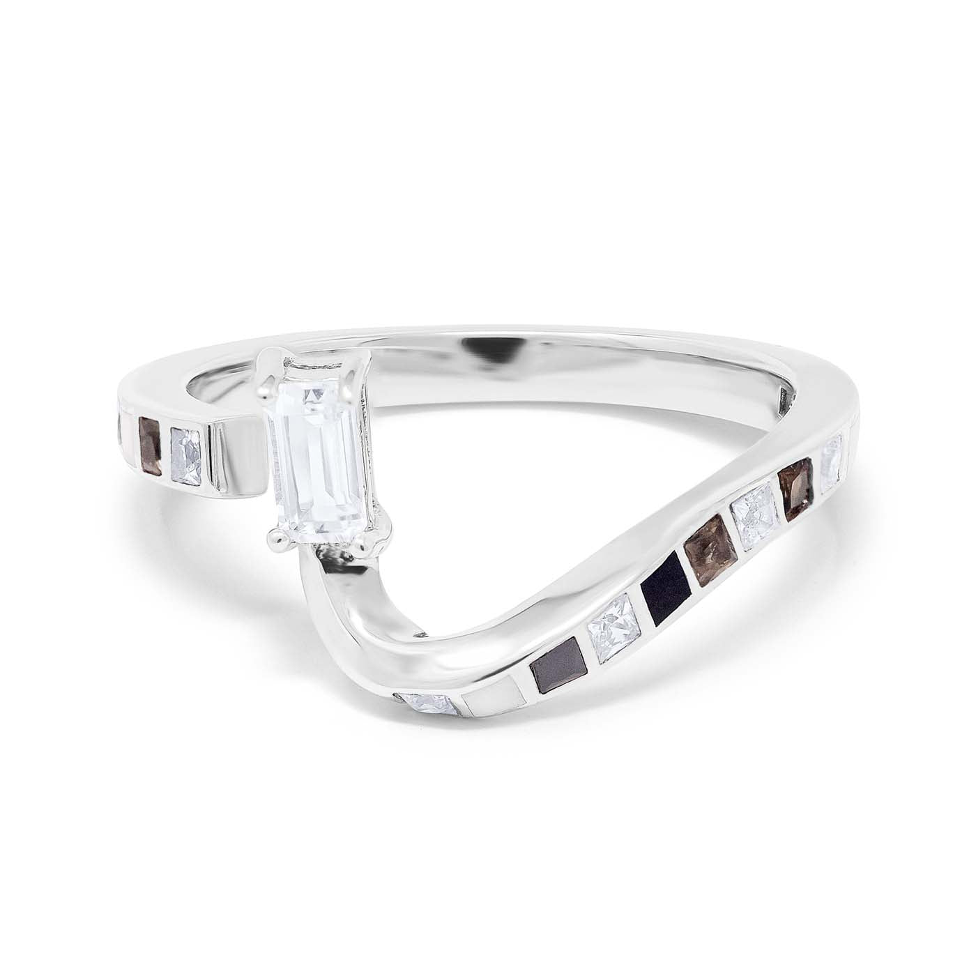 Alexi Ring in Yellow Gold Vermeil and Gemstones