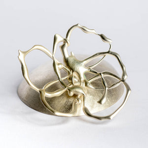 Scent Pod in Silver, Bronze and Gilding Metal