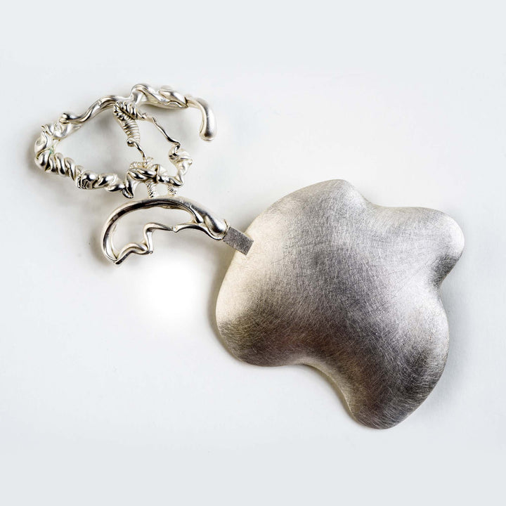 Silver-Plated Bronze and Gilding Metal Scent Pod