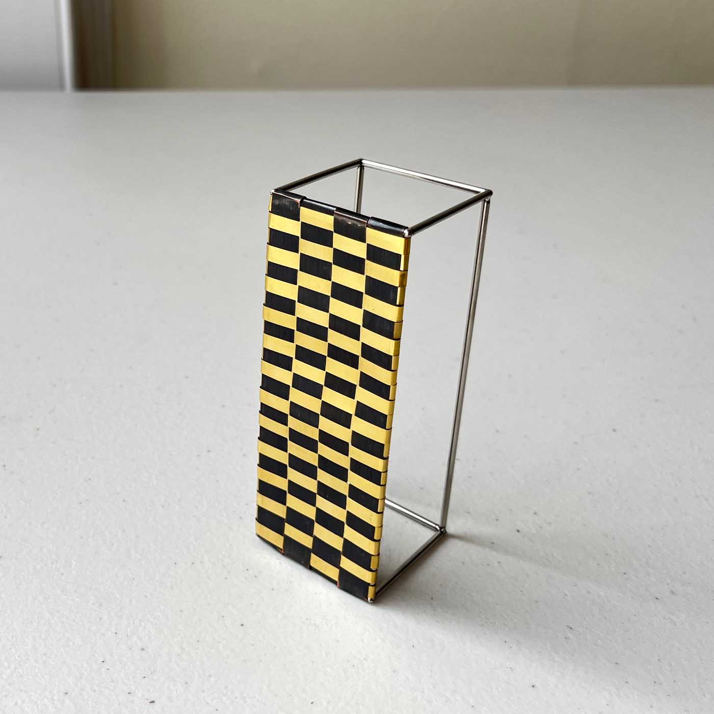 Little To Large Handwoven Brass and  Copper Forms