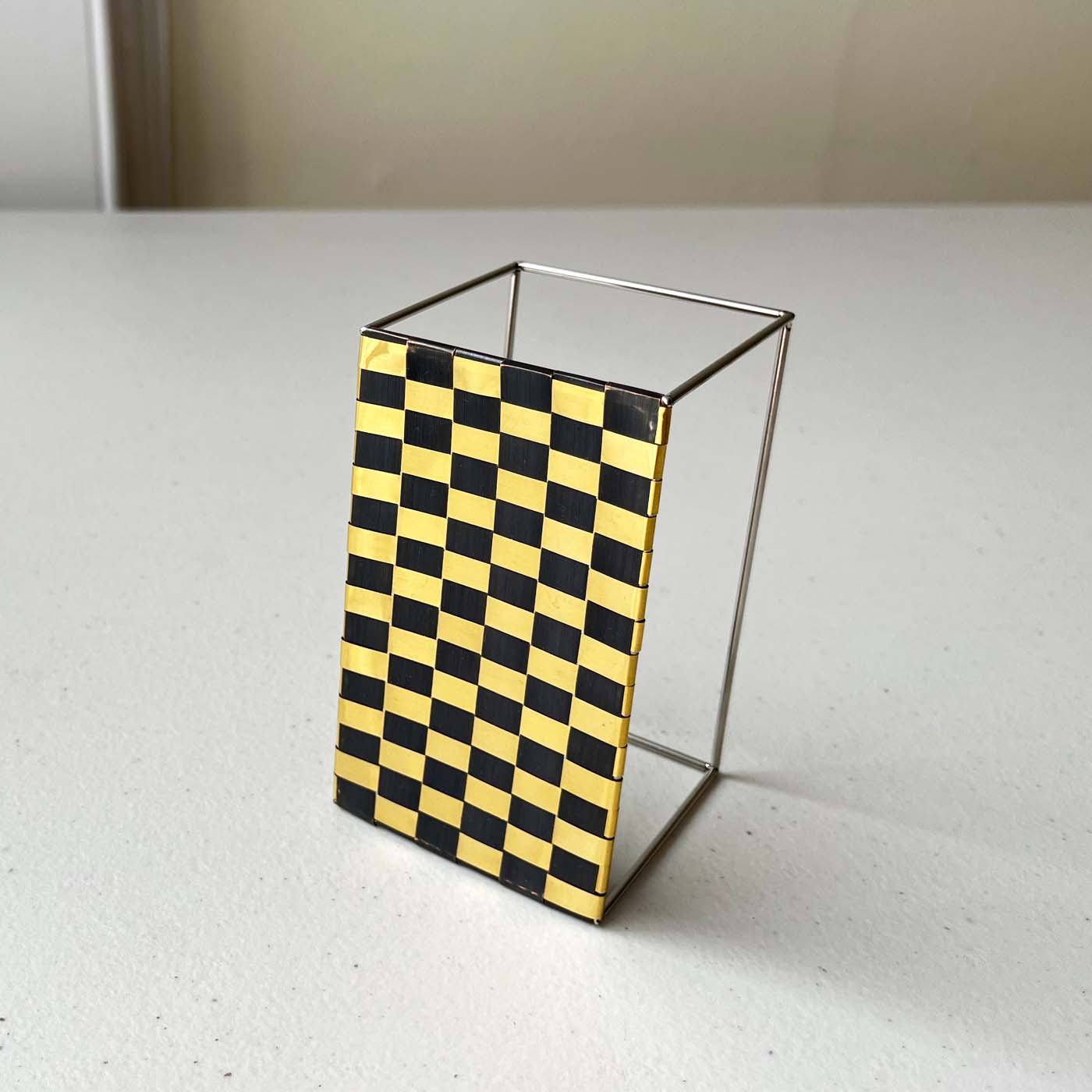 Little To Large Handwoven Brass and  Copper Forms