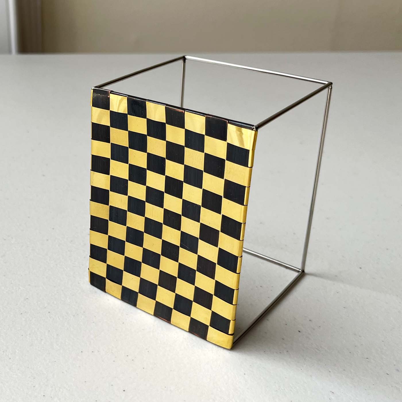 Little To Large Handwoven Brass and  Copper Forms