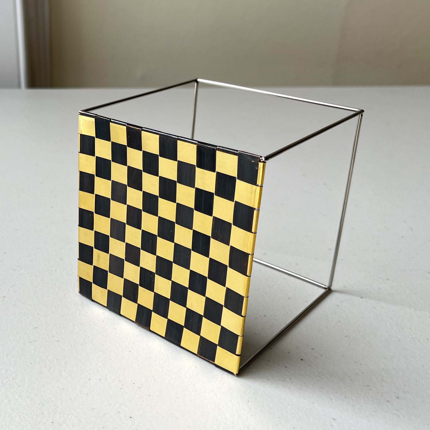 Little To Large Handwoven Brass and  Copper Forms