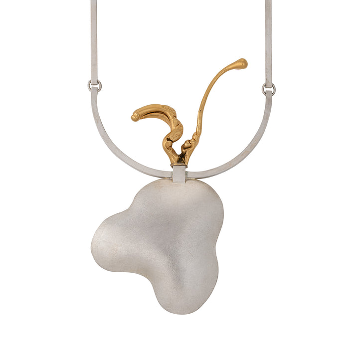 Silver and Gold-Plated Mixed Metal Scent Capsule