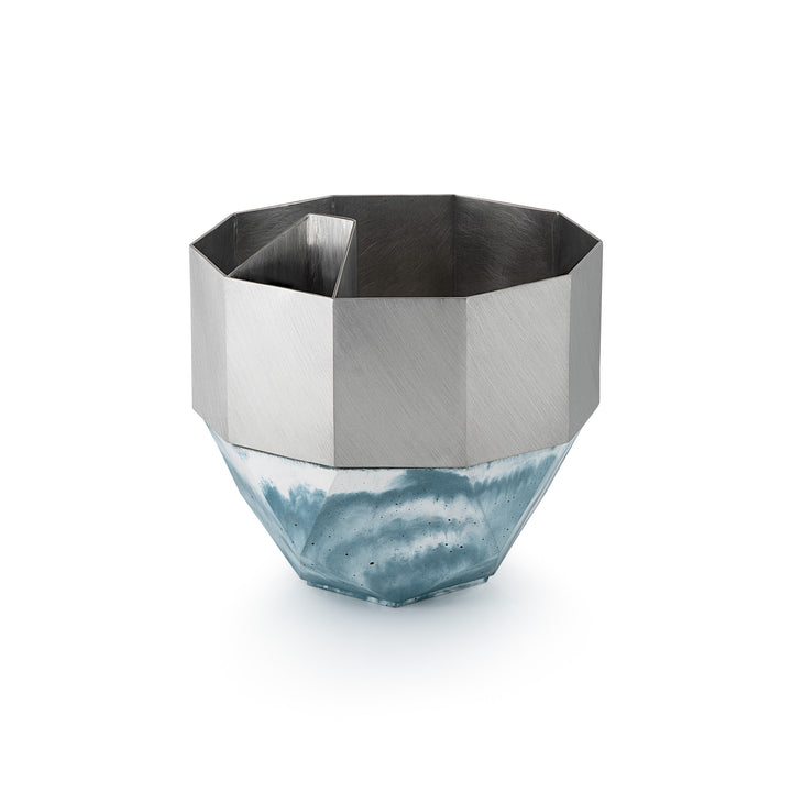 Pewter Self-Watering Planter by Heidi Carthew