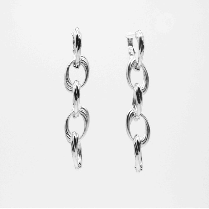 Pair of Cichlid Gold-Plated Drop Vermeil Earrings